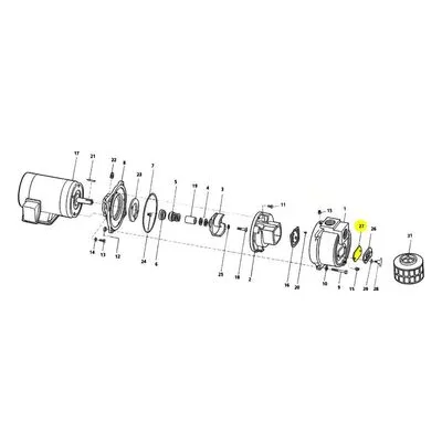 AMT Pump Repair Part 2115-003-00, CLEANOUT GASKET -NEOPRENE. 394A-95, 394B-95 & 3993-99 Pumps