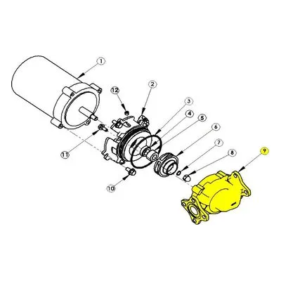 AMT Pumps 5700-001-00 CASING XCI VERT CIRCULATOR MBV -01