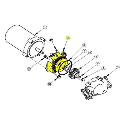 AMT Pumps 5690-031-00 ADAPTER XCI VERT CIRCULATOR MBV -01