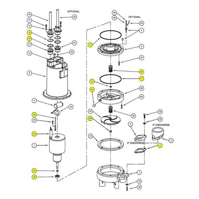 Barnes Pumps 130172 Repair Pump Part Number KIT, SERVICE, 1 L-DS