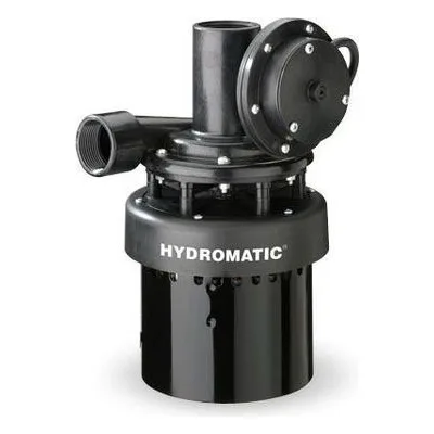 Hydromatic Pumps HPUSP125 Under Sink Pump, 1-1/4" Discharge, 1/8 HP, 115 Volts, 1 Phase,  RPM, 1/8" Solids Handling