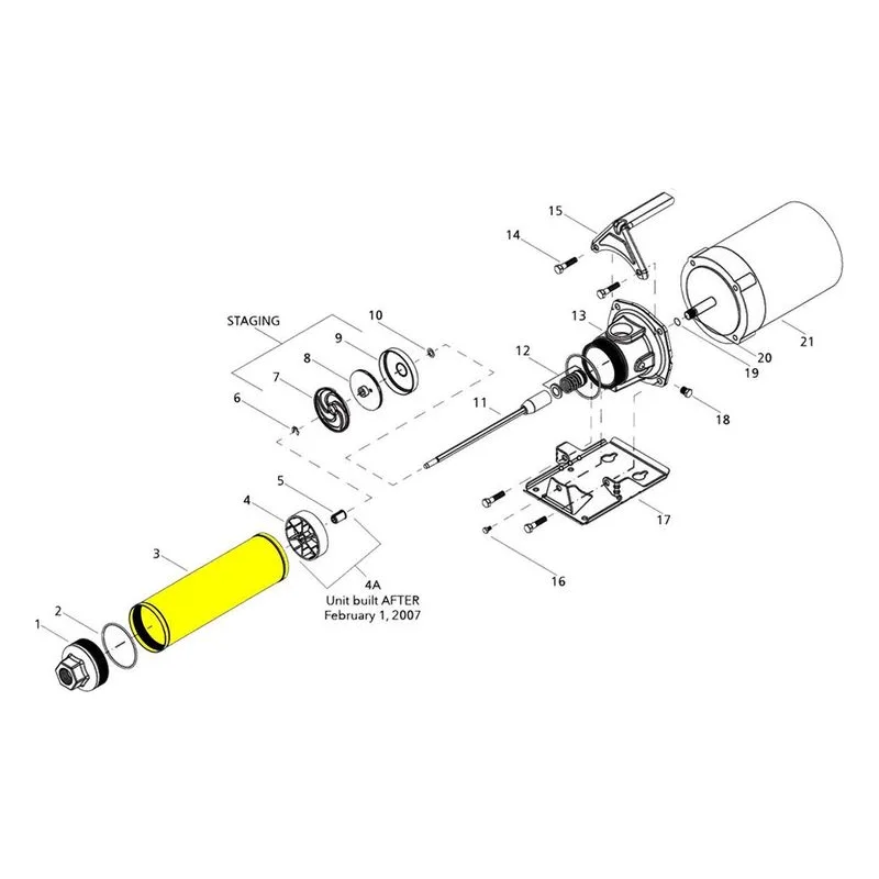 Goulds Pumps Repair Part 7K3009 CASING