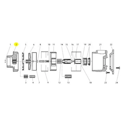 Goulds Pumps Repair Part 7K709 DISCHARGE HEAD SA