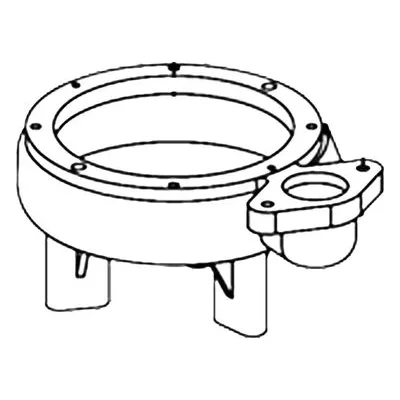 Barnes Pumps 055400 Repair Pump Part Number BODY, CI, 7.50" ID