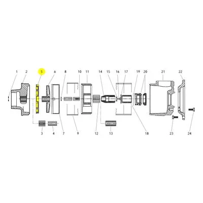 Goulds Pumps Repair Part 7K631 DIFFUSER-UJ