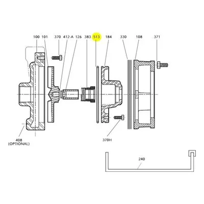 Goulds Pumps Repair Part 5K222 ICS EPR O-RING