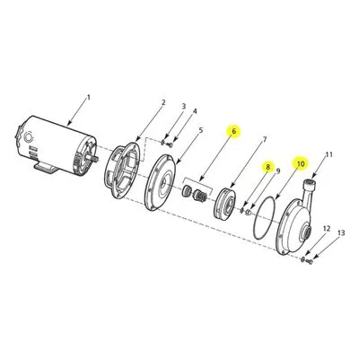 AMT Pump Repair Part 5530-300-91, SEAL REBUILD KIT VITN/CERAMIC -ALL SEALS
