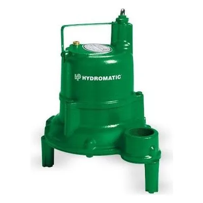 Hydromatic SHEF40A1 20 SHEF Sump / Effluent Pump, 1-1/2" Discharge, 4/10 HP, 115 Volts, 1 Phase, 1550 RPM, 3/4" Solids