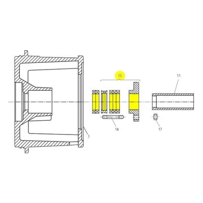 Goulds Pumps Repair Part 15K4 PACK BOX KIT (L GRP)