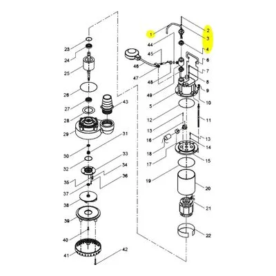 AMT Pumps 598A-350-90 POWER CORD KIT 2" SUBMERSIBLE