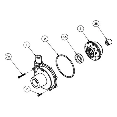 FTI Finish Thompson DB9V-W-T Wet End Kit, Fits DB9V Model Pumps.