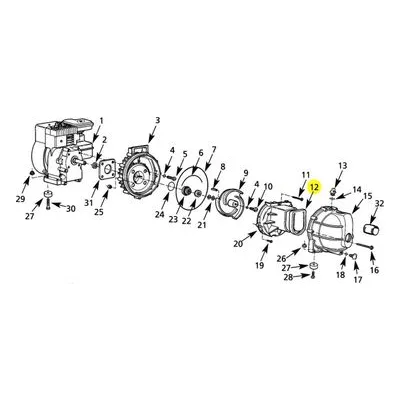 AMT Pump Repair Part 3827-070-00, FLAPPER VALVE -BUNA N. 3824-99, 3825-99 & 382A-99 Dewatering Models.