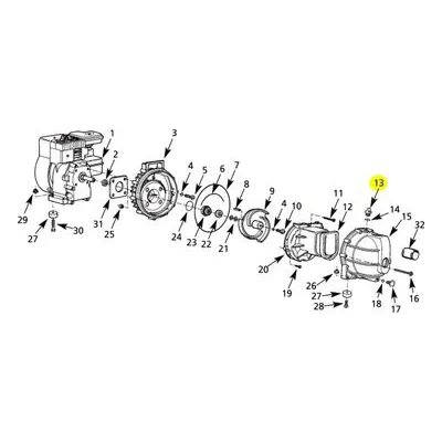 AMT Pump Repair Part 3827-176-00, 1/2NPT FILL PLUG. 3824-99, 3825-99 & 382A-99 Model Pumps.