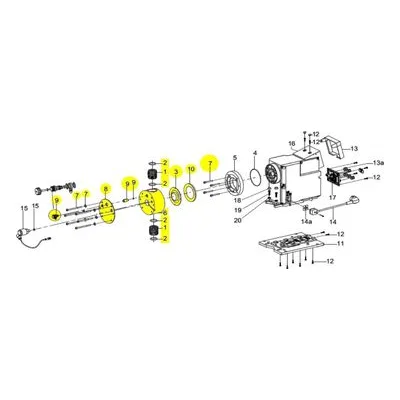 99151389 Grundfos Pump Kit, head SD-XS-1-PVC/E/C-1 Spare Repair Parts & Accessories.