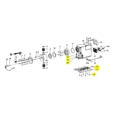 99151552 Grundfos Pump Kit, mounting plate SD-XL Spare Repair Parts & Accessories.