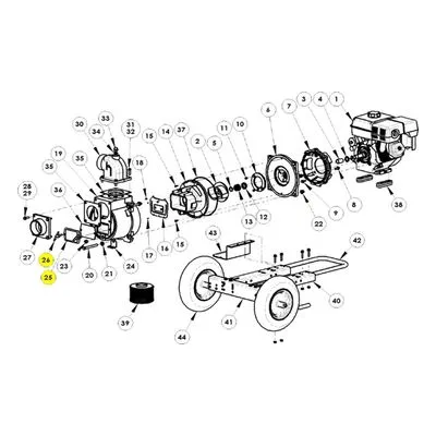 AMT Pumps 2115-002-95 CLEAN-OUT COVER XCI SUBGROUP KIT