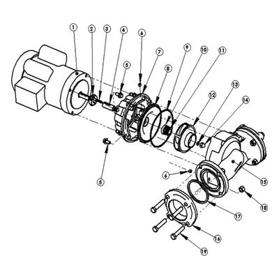 AMT Pump Repair Part 5730-300-91, EPDM SEAL O-RING & GASKET KIT