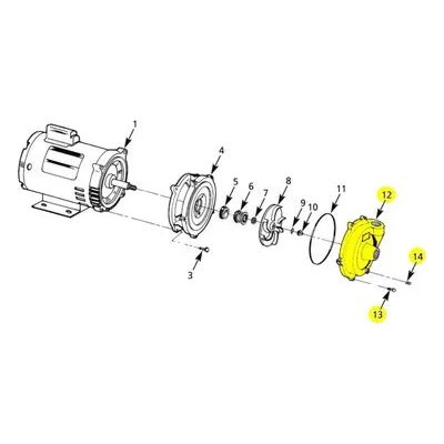AMT 3700-001-98 Pump Repair Part - CASING XSS 1 X 3/4 SUBGRP.
