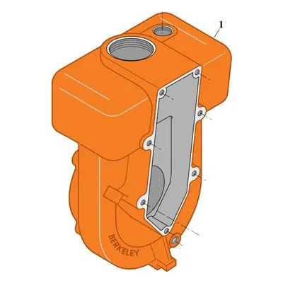 Berkeley Pump Replacement & Repair Part H03741 for Centrifugal & Irrigation Industrial Pumps
