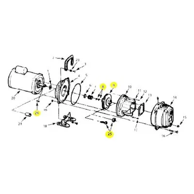 379D-011-98 AMT Pumps Repair Part IMPELLER XSS 2.00HP 3PH SUBGRP. A Gorman-Rupp Company.