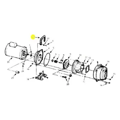 AMT Pump Repair Part 1515-000-00, HANDLE XCI