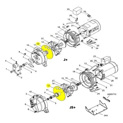 5K557 Goulds Water Technology DIAPHRAGM EPDM NSF61, Pump Repair & Replacement Parts by Xylem.