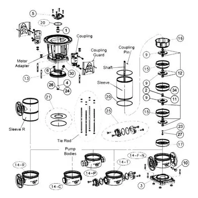 Goulds Pumps Repair Part 13K194 CAP SCREW CJ (Box 4)