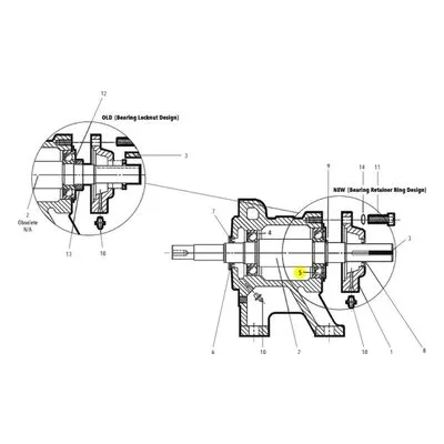 Goulds Pumps Repair Part 4K469 BALL BEARING-3756L