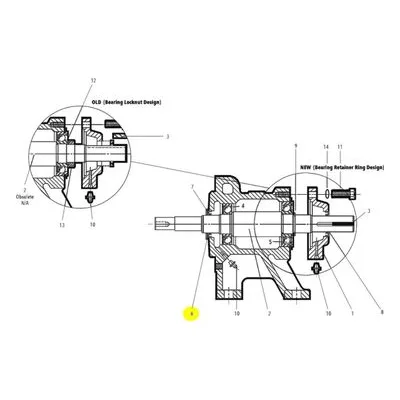 Goulds Pumps Repair Part 5K163 DEFLECTOR-3756M