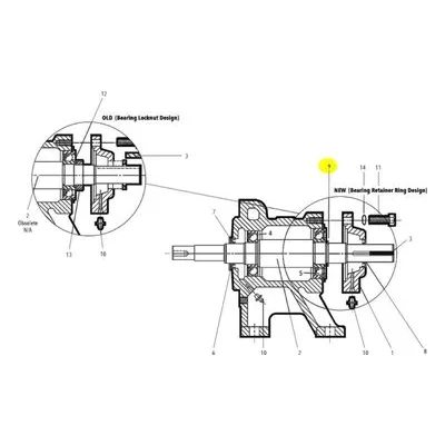 Goulds Pumps Repair Part 5K246 RETAINING RING