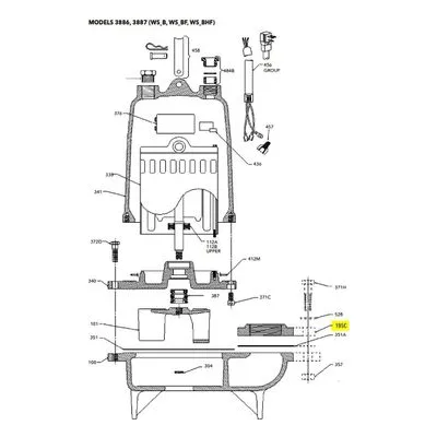 Goulds Pumps Repair Part 6K76 FLANGE 2 INCH WP