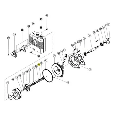 Barnes Pumps 026308 Repair Pump Part Number SEAL, LIP, 1.250"