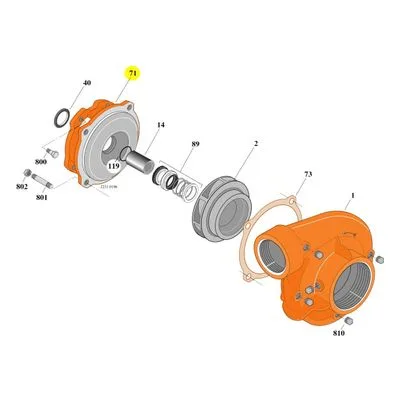 Berkeley Pump Replacement & Repair Part L01600 for Centrifugal & Irrigation Industrial Pumps