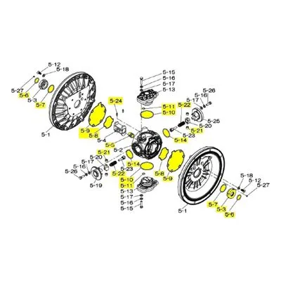 Yamada Pumps Kit K45-AM-DP-HD