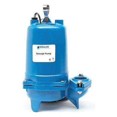 Goulds Water Technology WS0311BFA 3887BF WS_BF Submersible Sewage Pump 1/3HP 1/60/115 4.69" 10.7MA W/PB FLOAT by Xylem.