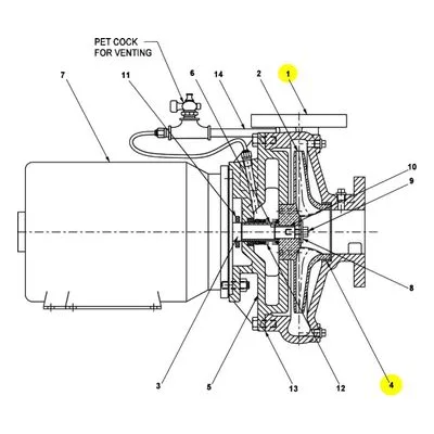 AMT 427B-001-95 Pump Repair Part - CASING KIT.