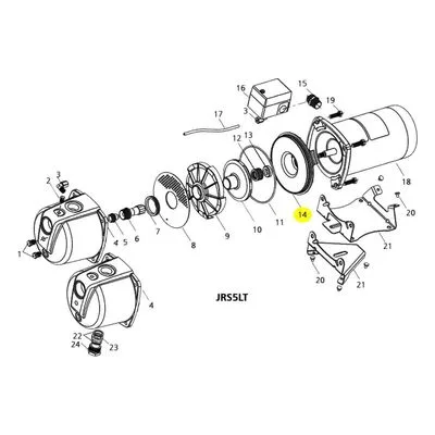 Goulds Pumps Repair Part 1K366 SEAL HOUSING