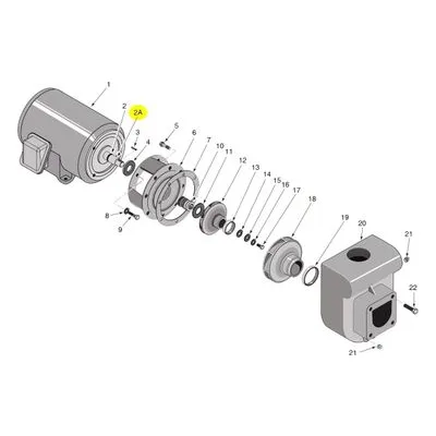 Berkeley Pumps Repair Part - SHAFT SLEEVE D SERIES. Catalog Number: C23-58. A Pentair Brand.
