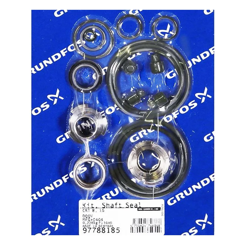 97788185 Grundfos Pump Kit, Shaft seal CRT8/16 DQQV (Mfg>0404) Spare Repair Parts & Accessories, CRT Series.