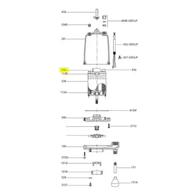 Goulds Pumps Repair Part 9K353 START CAPACITOR