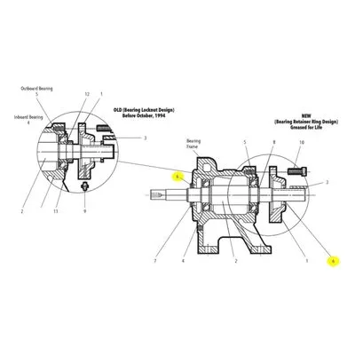 Goulds Pumps Repair Part 5K159 LIP-SEAL-BOX-3-3756S