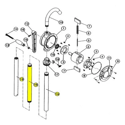 AMT Pumps 5272-170-90 SUCTION TUBE ASSEMBLY
