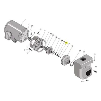 Berkeley Pump C43-46 Water System Parts
