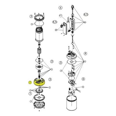 Goulds Pumps Repair Part 15L19 IMPELLER PACKAGE