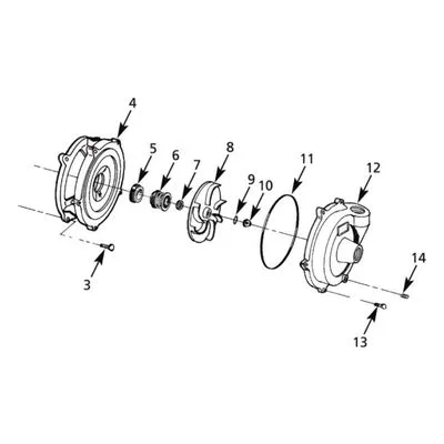 AMT 370B-K8 Pump Repair Kit
