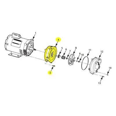 AMT 3680-036-97 Pump Repair Part - ADAPTER XB SUBGRP (TYPE 6).