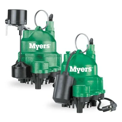 Pentair Myers MDC33D10 MDC Series Submersible Sump/Light Effluent Pump. 1/3HP CI SUMP PUMP DIAPHRAGM.