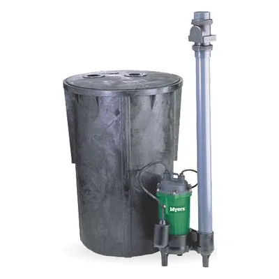 Pentair Myers CMV1830-01 CMV1830 Pre-Plumbed Sewage Package. 25195D060 BASIN ASSY CMV1830 PACKAGE PL.