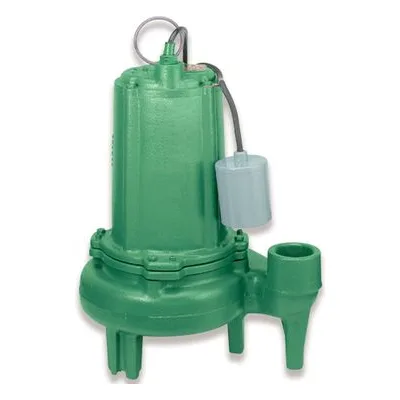 Pentair Myers MWS9100250MMS MWS9 Cast Iron Sewage Pump. SEWAGE PUMP 1HP 230V 1PH.