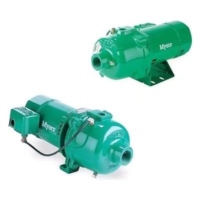 Pentair Myers HJ100D-01MS1 HJ Series Shallow Well and Convertible Jet Pump. 20933D000 PUMP EJECTO CAT HJ100D 1HP D.